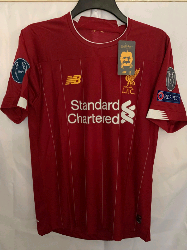 liverpool kit with champions league badges